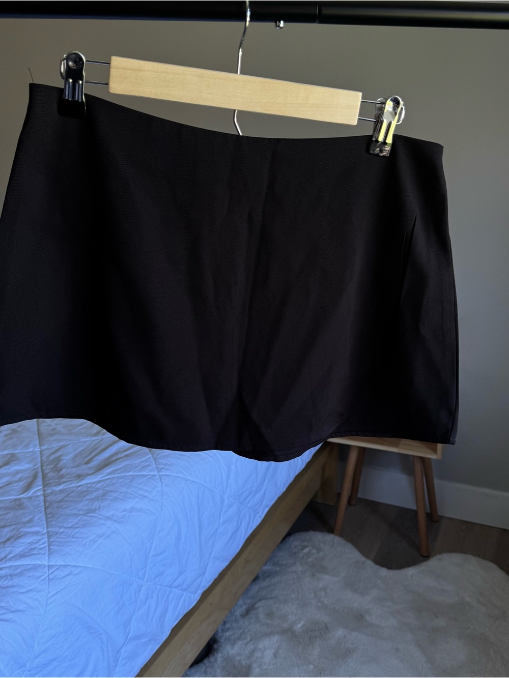 SHEIN Black Mini Skirt